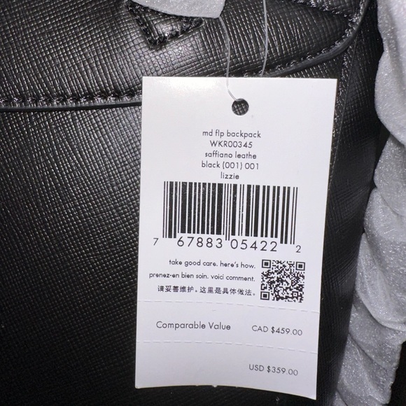 Black Kate Spade Backpack - Picture 6 of 6